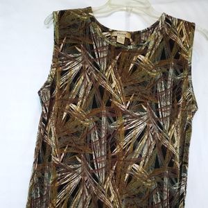 Plisse Sleeveless Top